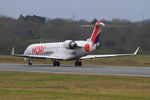 F-GRZH @ LFRB - Bombardier CRJ-702, Taxiing rwy 07R, Brest-Bretagne airport (LFRB-BES) - by Yves-Q