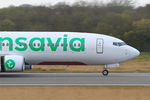 F-HTVI @ LFRB - Boeing 737-8K2, Landing rwy 07R, Brest-Bretagne airport (LFRB-BES) - by Yves-Q