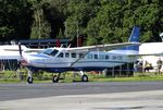 OK-CZG @ EDKB - Cessna 208B Grand Caravan remote sensing aircraft of CzechGlobe (Global Change Research Institute, CAS) at Bonn-Hangelar airfield during the Grumman Fly-in 2023