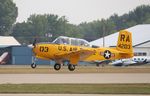 N343ZM @ KOSH - Beech T-34A - by Mark Pasqualino