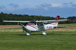 G-JHPC @ X3CX - Just landed at Northrepps.