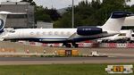 G-ULFX @ EGGW - At Luton Airport - by Terry Fletcher