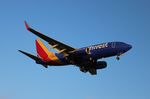 N410WN @ KLAX - SWA 737 nc zx SLC-LAX - by Florida Metal