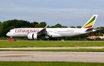 ET-AYB @ EGCC - At Manchester Airport - by Terry Fletcher