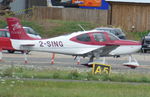2-SING @ EGSX - Parked at North Weald, Essex. Privately owned in Guernsey. - by Chris Holtby