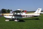 D-ENCD @ EDKB - Cessna (Reims)  F172N Skyhawk at Bonn-Hangelar airfield during the Grumman Fly-in 2023 - by Ingo Warnecke