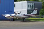 D-GGLE @ EDKB - Piper PA-34-220T Seneca V at Bonn-Hangelar airfield during the Grumman Fly-in 2023 - by Ingo Warnecke
