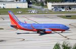 N413WN @ KFLL - SWA 737 canyon blue zx SDF-FLL - by Florida Metal