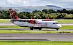 G-LMTA @ EGCC - At Manchester Airport - by Terry Fletcher
