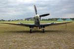 LN-BSP @ EKVL - Spitfire LN-BSP seen at an airshow at Vaerloese, Denmark. 
Yellow leading edges of wing were to help ID the plane as a 
RAF plane when viewed head-on. - by Jan Lundsteen-Jensen