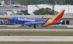 N424WN @ KFLL - SWA 737 nc zx RDU-FLL - by Florida Metal