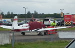G-BWTW @ EGSX - Being towed out for take-off at North Weald. - by Chris Holtby