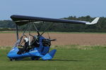 G-MICB @ X3CX - Just landed at Northrepps.