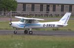 G-SMON @ EGSX - 1978 Cessna Aerobat at its home base at North Weald, Essex - by Chris Holtby