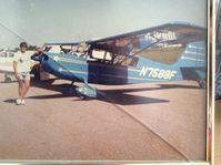 N7588F @ 06C - My baby! Rebuilt the whole plane and designed the paint scheme.  Ditzler provided the paint and painter, Rob.  Miss her. - by Jerry DiPietro