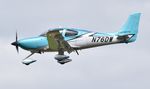 N76DW @ EGBJ - N76DW landing at Gloucestershire Airport. - by andrew1953