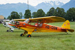 HB-OSW @ LSZW - At Thun. - by sparrow9