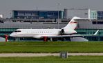 VP-CAF @ EGCC - At Manchester Airport - by Terry Fletcher