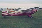 LN-TSR @ EKVJ - KZ-Rally Stauning. Destroyed in an accident near Lillehammer 1985-08-25. Sanned from  slide. - by sparrow9
