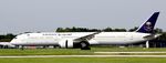 HZ-AR25 @ EGCC - At Manchester Airport - by Terry Fletcher