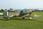 N18V @ EGTH - Ready to fly in the Old Warden Vintage Airshow 2023. Last photographed at EGTH in 1982.