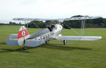 G-EMNN @ EGTH - Stieglitz ready to display at the Vintage Airshow at Old Warden.