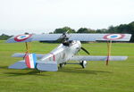 G-BWMJ @ EGTH - Parked and ready for the Vintage Airshow at Old Warden. - by Chris Holtby