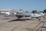 F-AZOO @ LFPM - F-AZOO (J-1127) DH100 Vampire FB6 Air Legend Melun-Villaroche - by PhilR