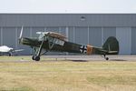 F-AZRA @ LFPM - F-AZRA Morane Saulnier MS505 Criquet Air Legend Melun-Villaroche - by PhilR