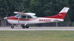N445DC @ KOSH - C182 classic zx - by Florida Metal