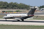 9H-XFX @ LMML - Embraer EMB-550 Legacy 500 9H-XFX Flexjet - by Raymond Zammit