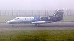 D-CYES @ EGGW - At a very foggy Luton Airport - by Terry Fletcher