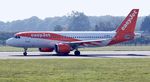G-UZLK @ EGGW - At Luton Airport - by Terry Fletcher