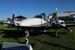 N476BE @ KOSH - Baron 58 zx - by Florida Metal