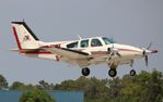 N478SC @ KLAL - Baron 55 zx - by Florida Metal