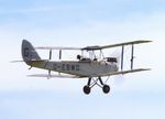 G-EBWD @ EGTH - The oldest (1928) Moth at the Vintage Airshow at Old Warden 2023 - by Chris Holtby