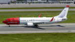 LN-NGM @ ENBR - Takeoff.