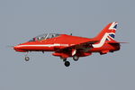 XX245 @ LMML - HS Hawk T.1A XX245 Red Arrows Royal Air Force - by Raymond Zammit