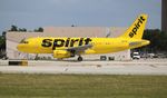 N502NK @ KFLL - NKS A319 zx FLL-PUJ - by Florida Metal
