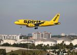 N502NK @ KFLL - NKS A319 zx ORD-FLL - by Florida Metal