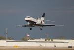 N504CP @ KORL - Falcon 50 zx - by Florida Metal