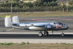 N6123C @ LMML - North American B-25J Mitchell N6123C The Flying Bulls - by Raymond Zammit