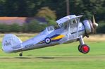 G-AMRK @ EGTH - Taking to the air for Vintage Airshow at Old Warden 2023 - by Chris Holtby