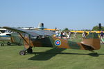 PH-AOP @ EHHO - Taylorcraft Plus D at Hoogeveen airfield, the Netherlands - by Van Propeller