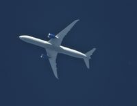 N12010 - UAL85 TLV-EWR flt340 287° over Belgium - by Joannes Van mierlo
