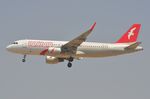 A6-AOO @ OMSJ - Landing of Air Arabia A320 - by FerryPNL