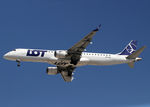 SP-LNM @ LEBL - Landing rwy 24R - by Shunn311