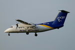 TF-FXK @ EGSH - Landing at Norwich. - by Graham Reeve