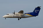 TF-FXK @ EGSH - Landing at Norwich. - by Graham Reeve