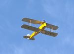 G-ANKK @ EGTH - In formation over Old Warden for the Vintage Airshow 2023 - by Chris Holtby